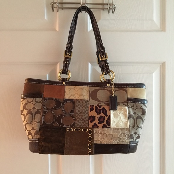coach patchwork purse